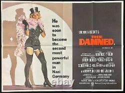 L'affiche originale du film Quad de Visconti Dirk Bogarde 1969