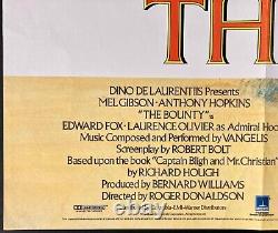 L'affiche originale du film The Bounty avec Mel Gibson et Brian Bysouth en 1984