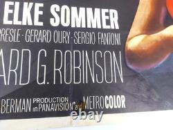 L'affiche originale du film britannique Quad de 1963 avec Paul Newman