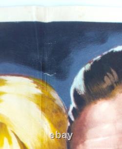 L'affiche originale du film britannique Quad de 1963 avec Paul Newman