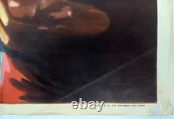 L'affiche originale du film britannique Quad de 1963 avec Paul Newman