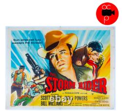 L'affiche originale du film britannique Quad de The Storm Rider 1957