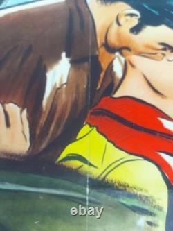 L'affiche originale du film britannique Quad de The Storm Rider 1957