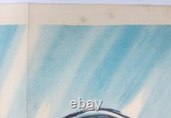 L'affiche originale du film britannique Quad de The Storm Rider 1957