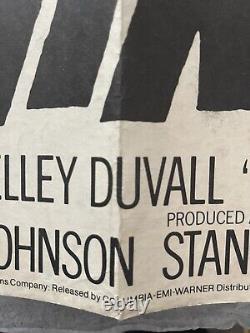 L'affiche originale rare de The Shining de 1980, Jack Nicholson, Shelley Duvall 30x40