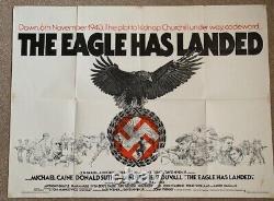 L'aigle a atterri 1976 Affiche originale britannique Quad 30 x 40