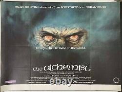 L'alchimiste Affiche de cinéma originale Quad Robert Ginty 1983 HORREUR