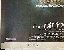 L'alchimiste Affiche de cinéma originale Quad Robert Ginty 1983 HORREUR