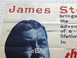 L'esprit De St Louis Film Original Quad Royaume-uni Affiche De Film 1957 James Stewart
