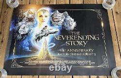 L'histoire sans fin 40e anniversaire Original UK Quad Affiche de film