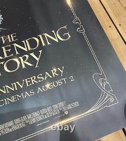 L'histoire sans fin 40e anniversaire Original UK Quad Affiche de film