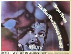L'homme Qui Hantait Lui-même D'origine Britannique Du Film Poster Quad 1970 Roger Moore