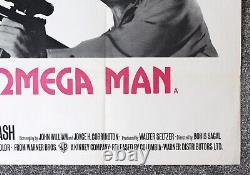 L'homme oméga affiche de film vintage U.K. Quad originale de 1971