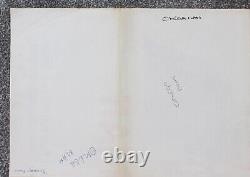 L'homme oméga affiche de film vintage U.K. Quad originale de 1971