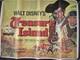 L'île Au Trésor Affiche De Cinéma Vintage Originale Quad Disney Robert Newton