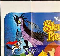 La Belle au bois dormant Affiche de film cinéma originale Quad Walt Disney RR