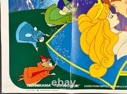 La Belle au bois dormant Affiche de film cinéma originale Quad Walt Disney RR