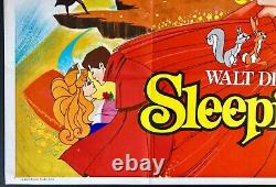 La Belle au bois dormant Affiche de film originale Quad Walt Disney Première réédition