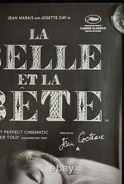 La Belle et La Bête Affiche de film originale Quad BFI 2013 Jean Cocteau