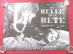 'La Belle et la Bête UK Quad (30x40) Affiche roulée Jean Cocteau BFI 2013'