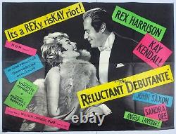 La Débutante Réticente Affiche de Film Quad Originale du Royaume-Uni 1958