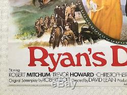 La Fille De Ryan Affiche Britannique Originale De Film Britannique Quad Movie Poster 1970 Robert Mitcham