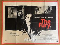 La Fureur Affiche de Cinéma Quad Originale Horreur