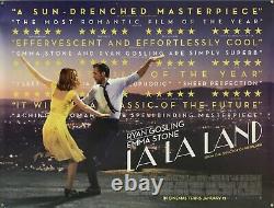 La La Land (2016) Affiche de film originale roulée, près de la menthe - British Quad