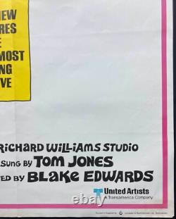 La Panthère Rose frappe à nouveau Affiche originale Quad du film Peter Sellers