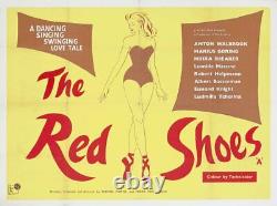 La Red Shoes R1960s Affiche Quad Britannique