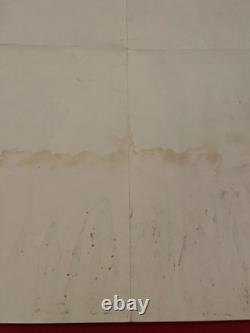 La Zone Morte Stephen King Affiche de Film Quad Royaume-Uni 1983 Sci-Fi Culte Vintage