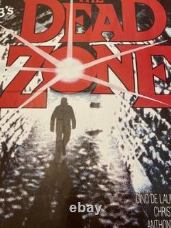 La Zone Morte Stephen King Affiche de Film Quad Royaume-Uni 1983 Sci-Fi Culte Vintage