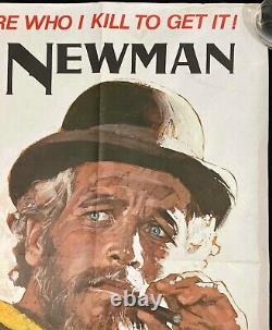 La vie et l'époque du juge Roy Bean Affiche originale Quad du film Paul Newman 1972