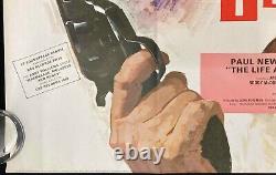 La vie et l'époque du juge Roy Bean Affiche originale Quad du film Paul Newman 1972