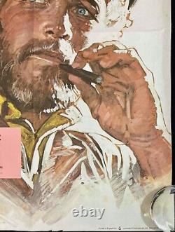 La vie et l'époque du juge Roy Bean Affiche originale Quad du film Paul Newman 1972