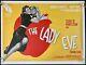 Lady Eve Original Quad Affiche De Film Cinéma Stanwyck Fonda Sturges Bfi 2019