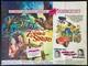 Le 7ème Voyage De Sinbad / Attention ! Affiche De Film Originale Quad Ray Harryhausen