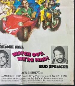 Le 7ème Voyage de Sinbad / Attention ! Affiche de film originale Quad Ray Harryhausen