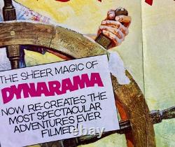 Le 7ème Voyage de Sinbad / Attention ! Affiche de film originale Quad Ray Harryhausen