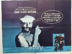 Le Dernier Détail Jack Nicholson, Randy Quaid, Affiche Originale Quad Columbia