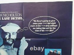 Le Dernier Détail Jack Nicholson, Randy Quaid, Affiche Originale Quad Columbia
