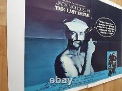 Le Dernier Détail Jack Nicholson, Randy Quaid, Affiche Originale Quad Columbia
