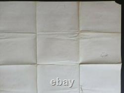 Le Grand Gatsby Affiche de Film Quad Originale 1974 Royaume-Uni Robert Redford Mia Farrow