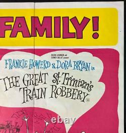 Le Grand Vol de Train de St Trinians / Élément Lent Affiche de Film Quad ORIGINAL