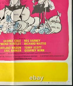 Le Grand Vol de Train de St Trinians / Élément Lent Affiche de Film Quad ORIGINAL