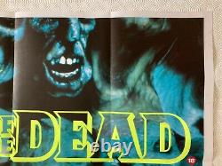 Le Jour Des Morts Affiche De Cinéma Originale Quad 1985 George A. Romero Zombies
