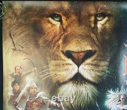 Le Lion, la Sorcière et l'Armoire Originale Affiche de Film Quad Narnia Disney 2005