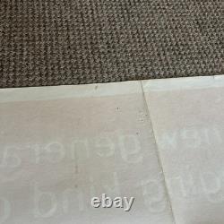 Le Livre de la Jungle Affiche Vintage Originale Quad UK 1967 Très Bon État