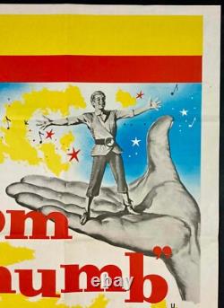 Le Magicien d'Oz / Tom Pouce ORIGINAL Quad Affiche de Film Cinéma Judy Garland RR