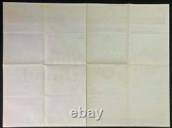 Le Magicien d'Oz / Tom Pouce ORIGINAL Quad Affiche de Film Cinéma Judy Garland RR